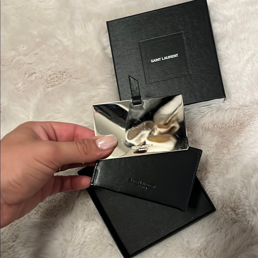 Saint Laurent Black Card Holder